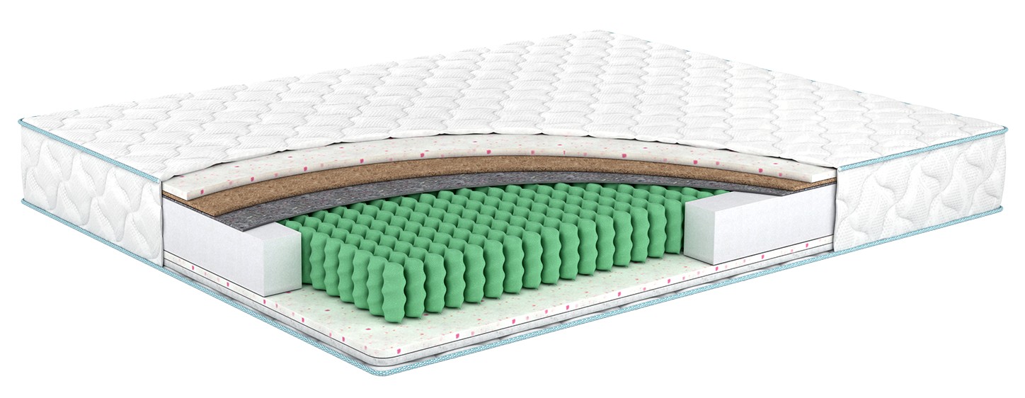 

Ортопедический матрас Famille Marie 2 в 1, 180х200 см