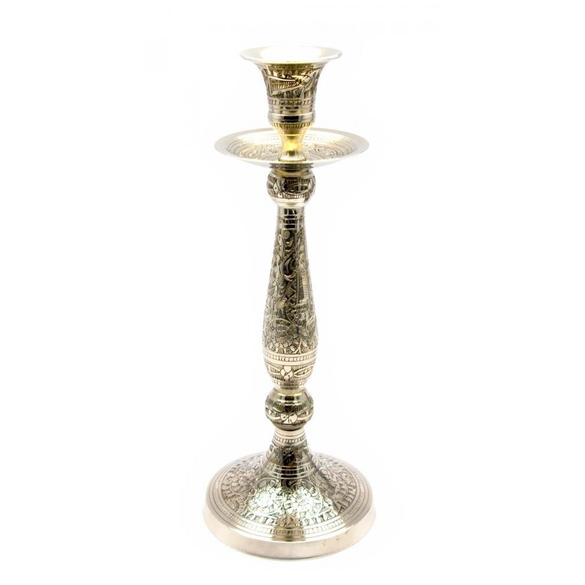 

Подсвечник бронзовый "Серебро" (24,5х9,5х9,5 см) 24477