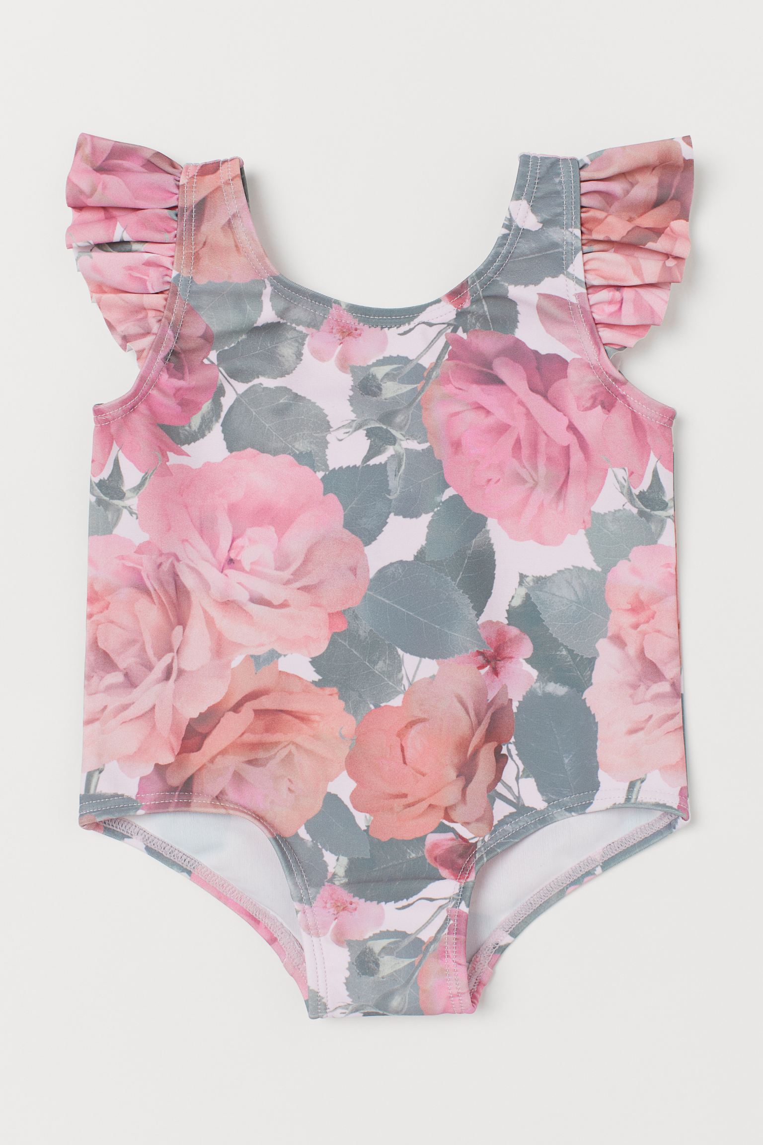 

Купальник H&M 74 80см розовый цветы 4048211381
