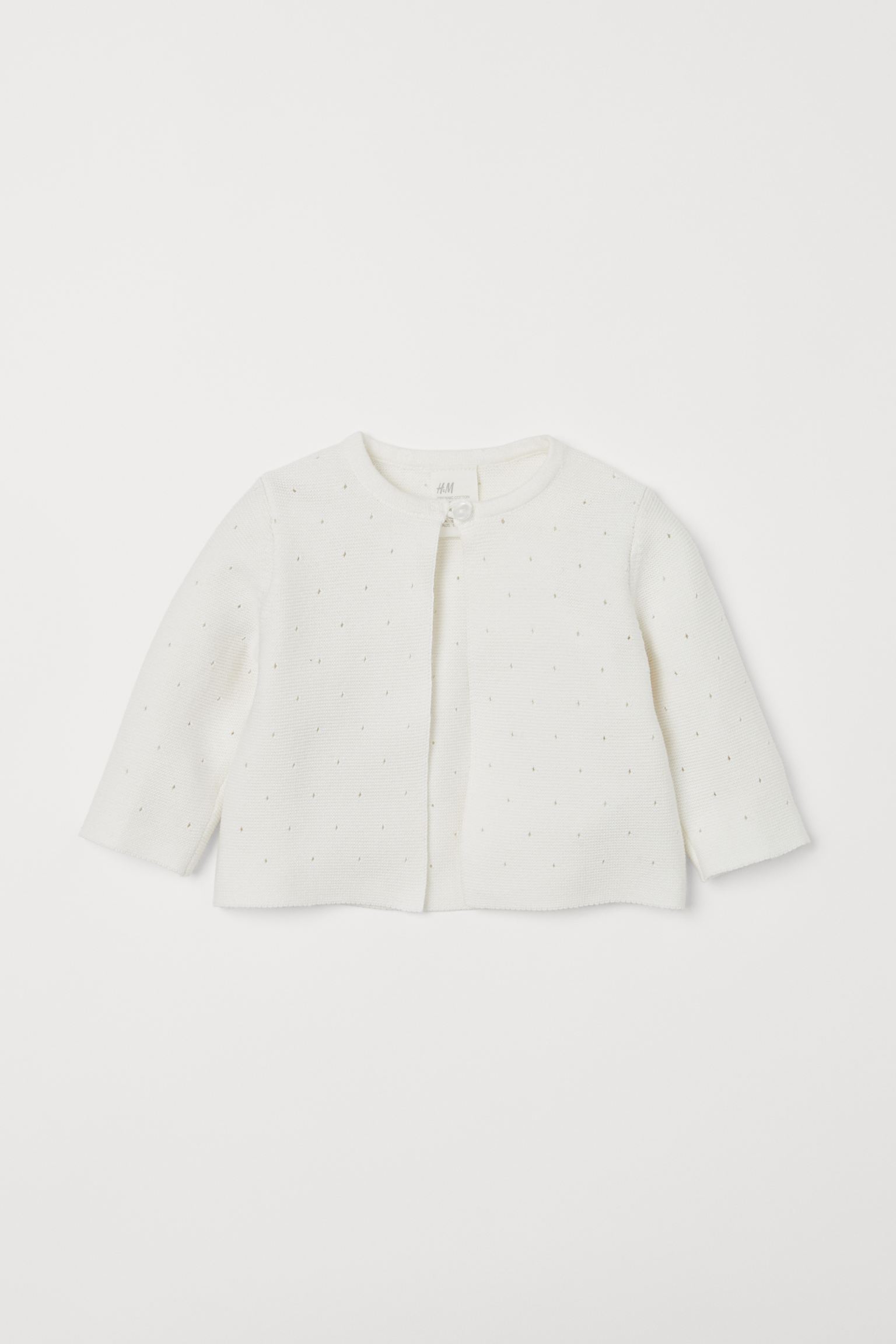 

Кардиган H&M 56см белый 3038293901