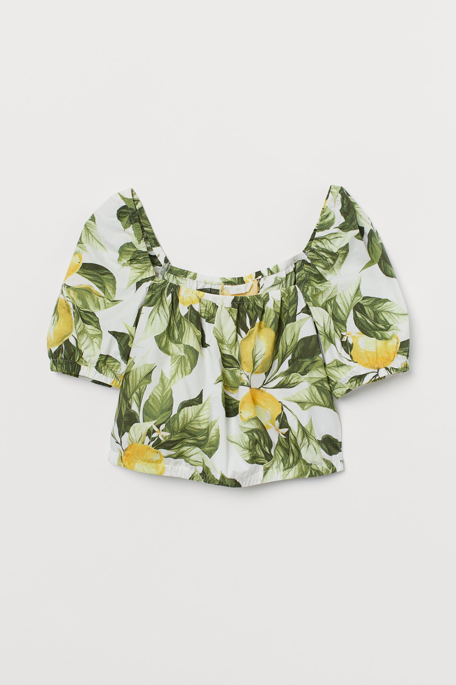 

Топ H&  бело зеленый 17038502441, Топ H&M M бело зеленый 17038502441