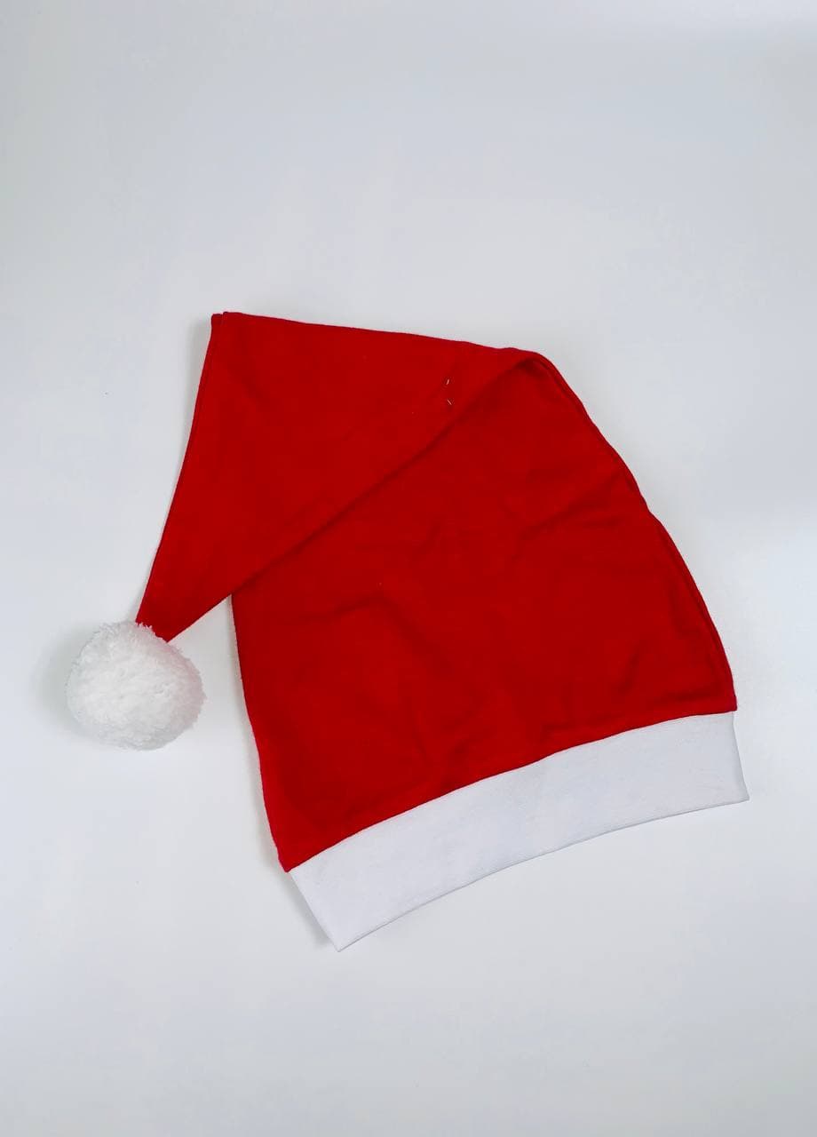 Шапка Санта Клауса H&M 110 116см червоний 13047929472 – низькі ціни ...