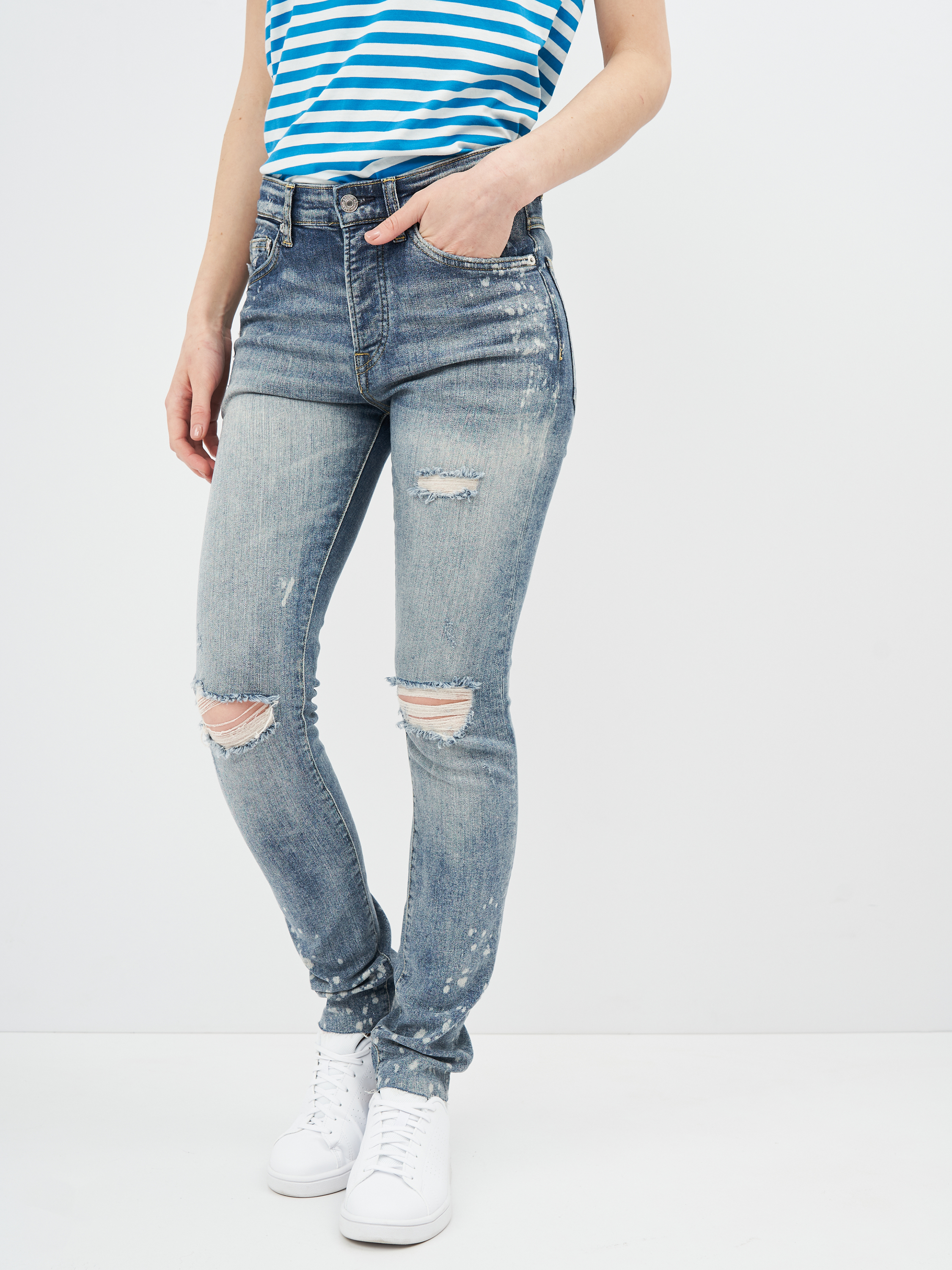 

Джинсы H&M 28 синий 2025616597
