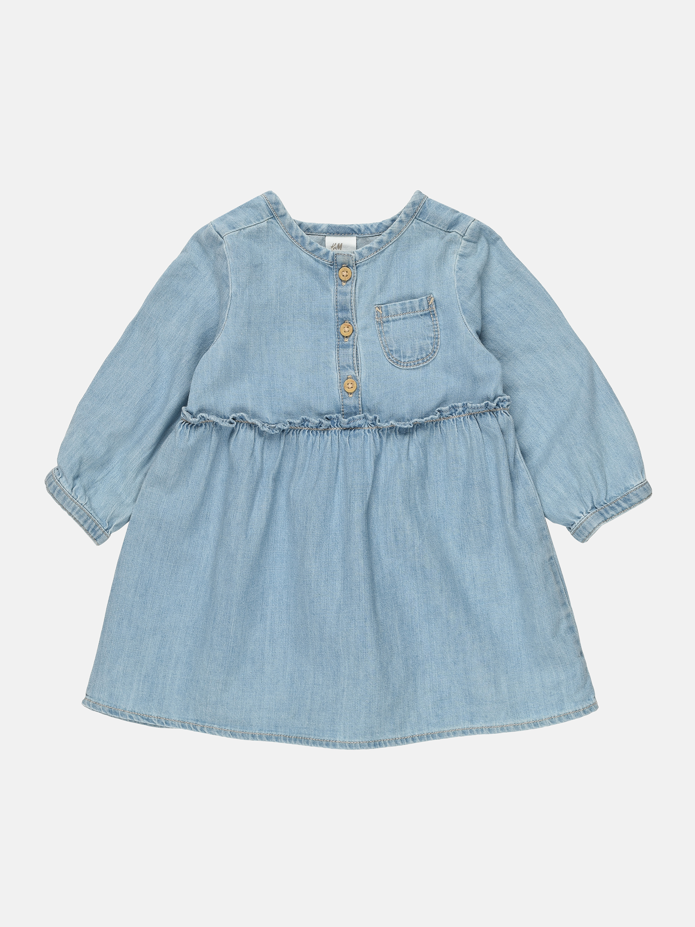 

Платье H&M 74см голубой 200168655692