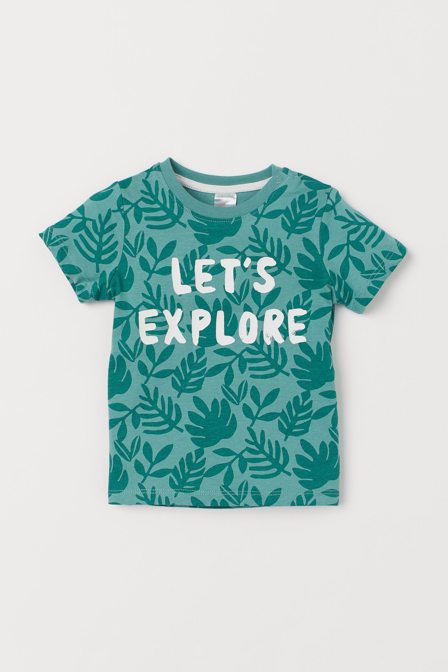 

Футболка H&M 80см зеленый листики 26038138041