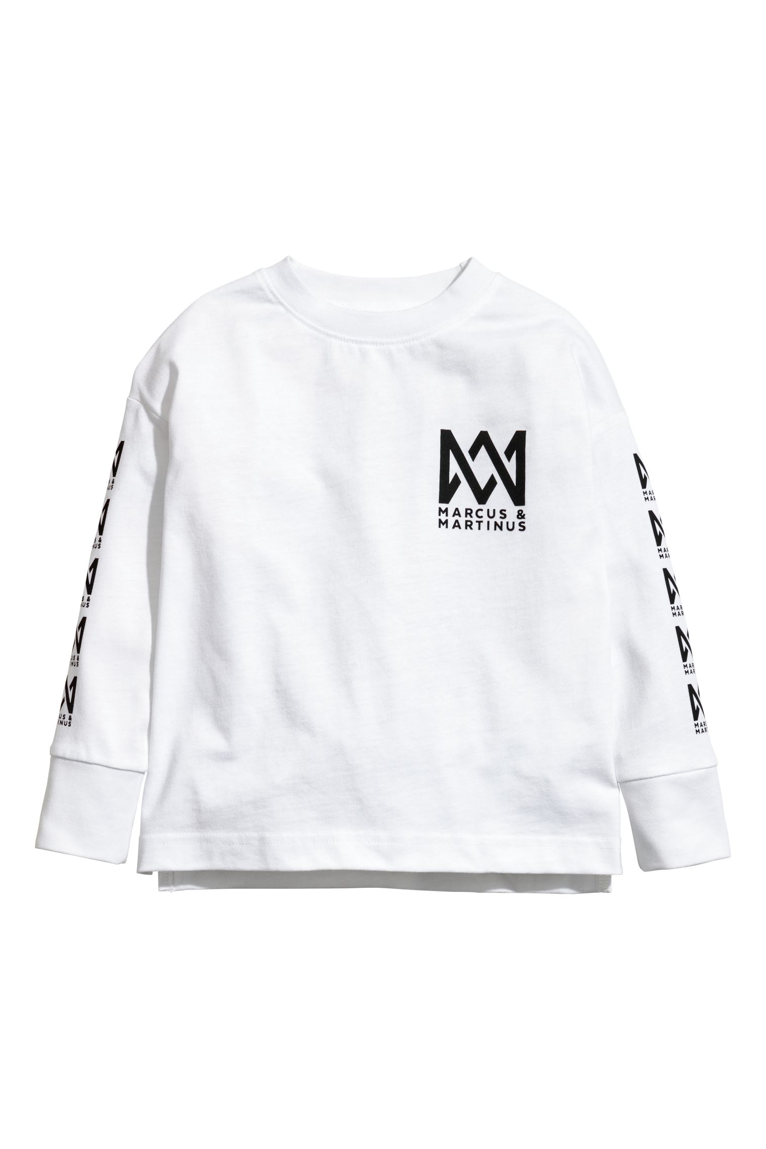 

Джемпер H&M 122 128см белый принт 26035940206