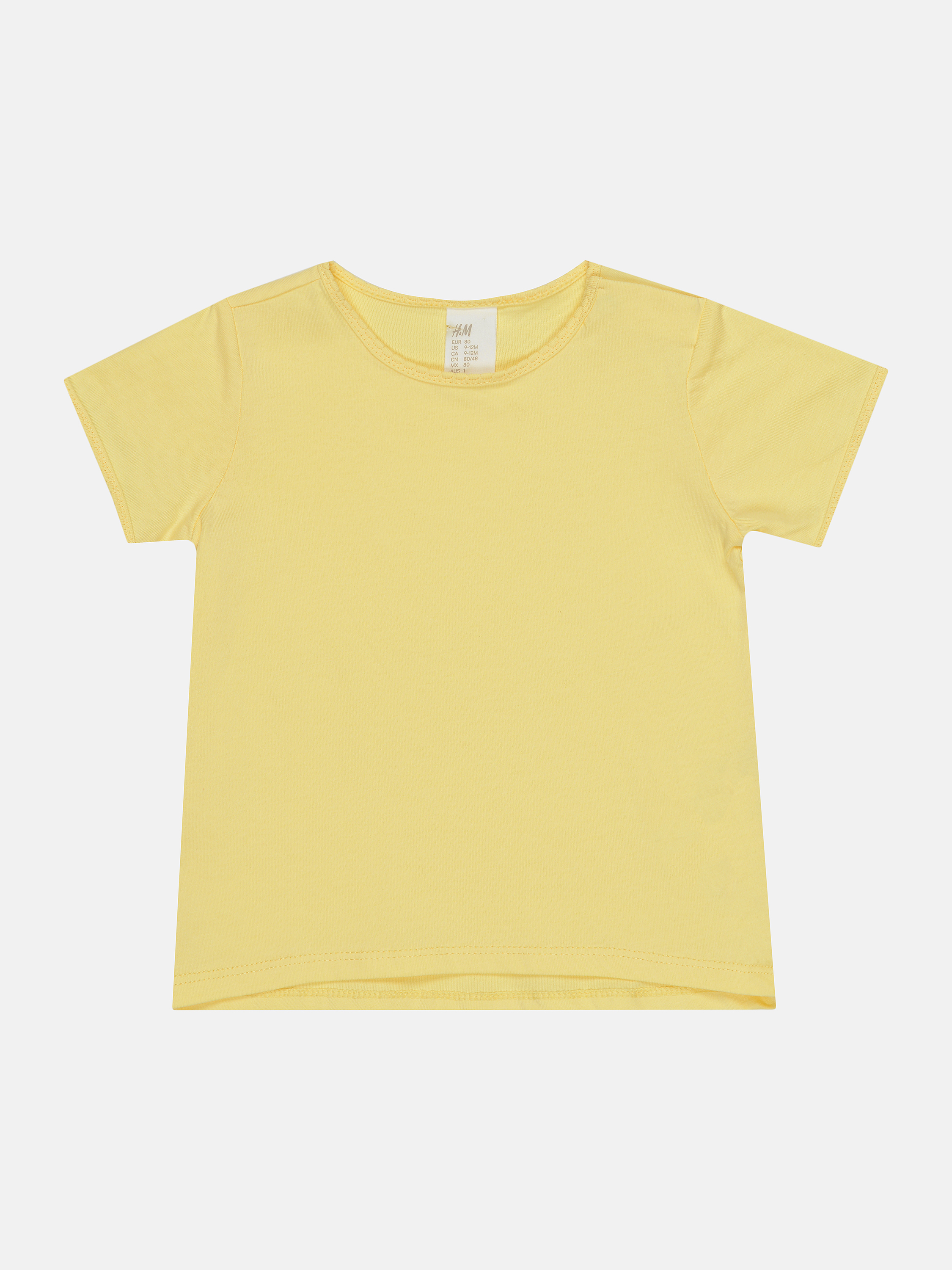 

Футболка H&M 80см желтый 240282576412