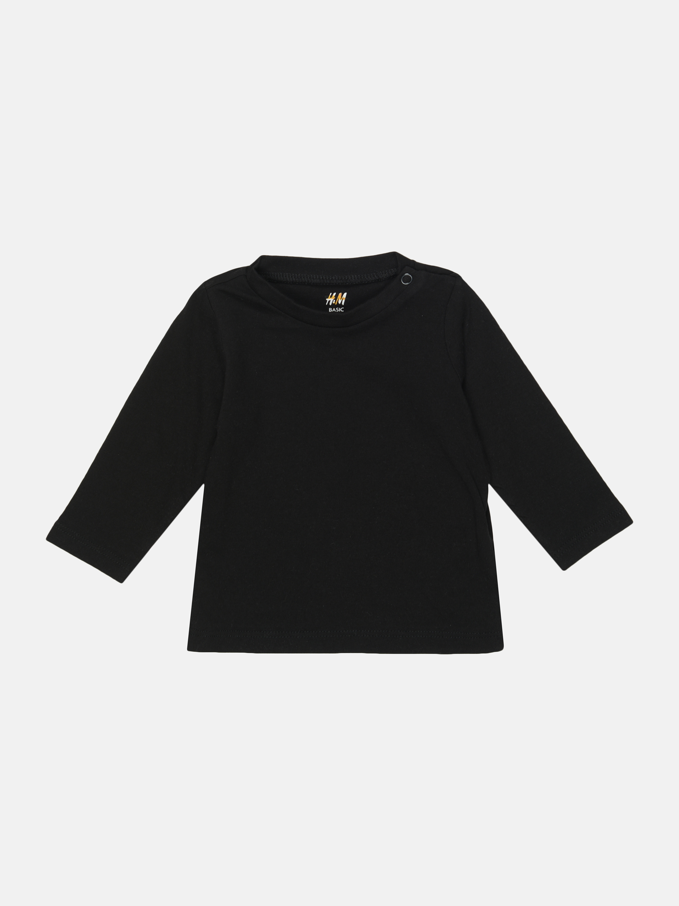 

Лонгслив H&M 62см черный 5026358951
