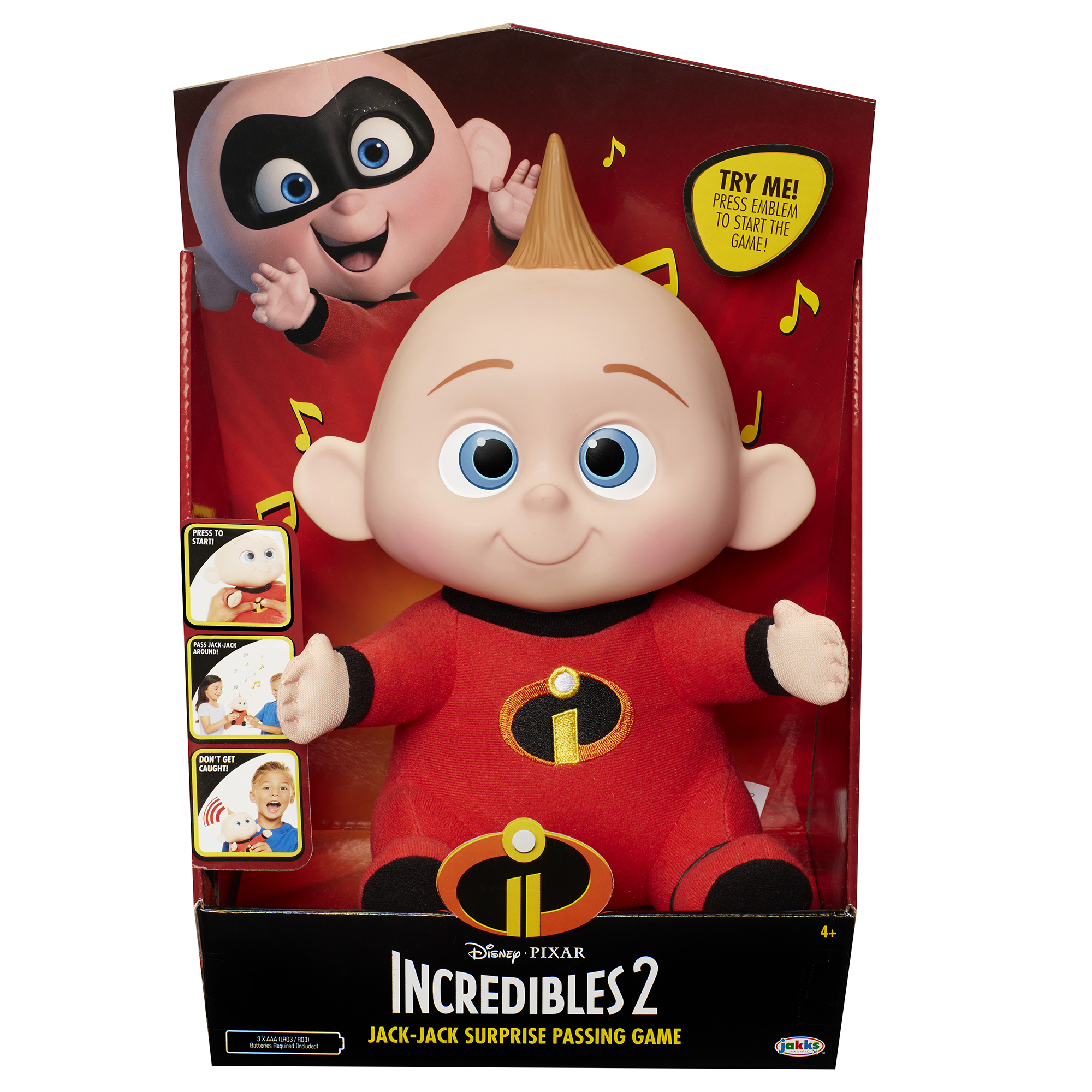 

Кукла Джек Джек Incredibles 2 в коробке Пластик с плюшем 19 см