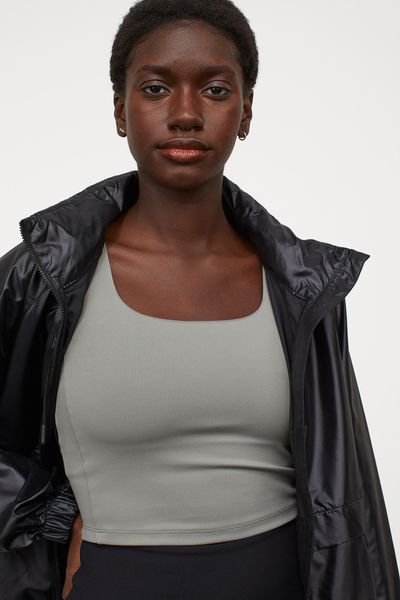 

Топ H&M L серый (1202-381)