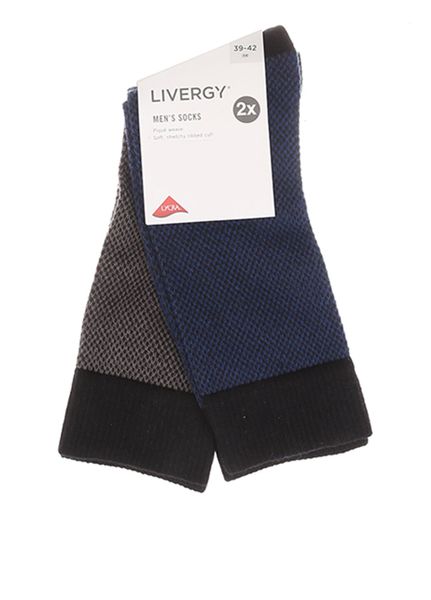 

Носки (2 шт.) LIVERGY 39-42 Синие (1098-017)