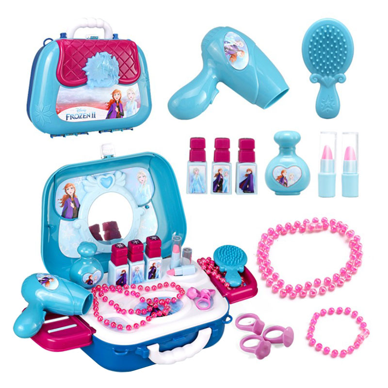 

Игровой набор для девочек Lesko 923A "Frozen" 2 в 1 Муляж