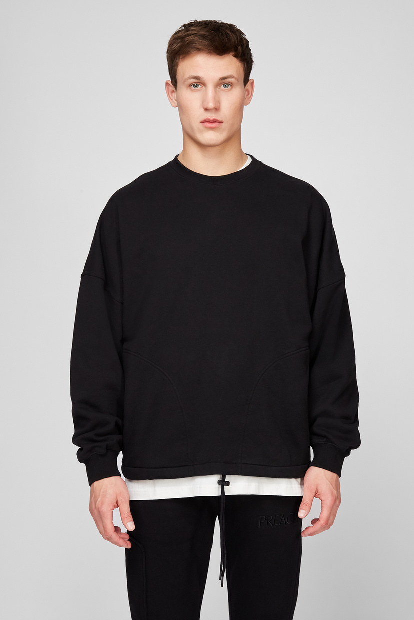 

Мужской черный свитшот Sidepocket Character C Preach  205987, Мужской черный свитшот Sidepocket Character C Preach S 205987