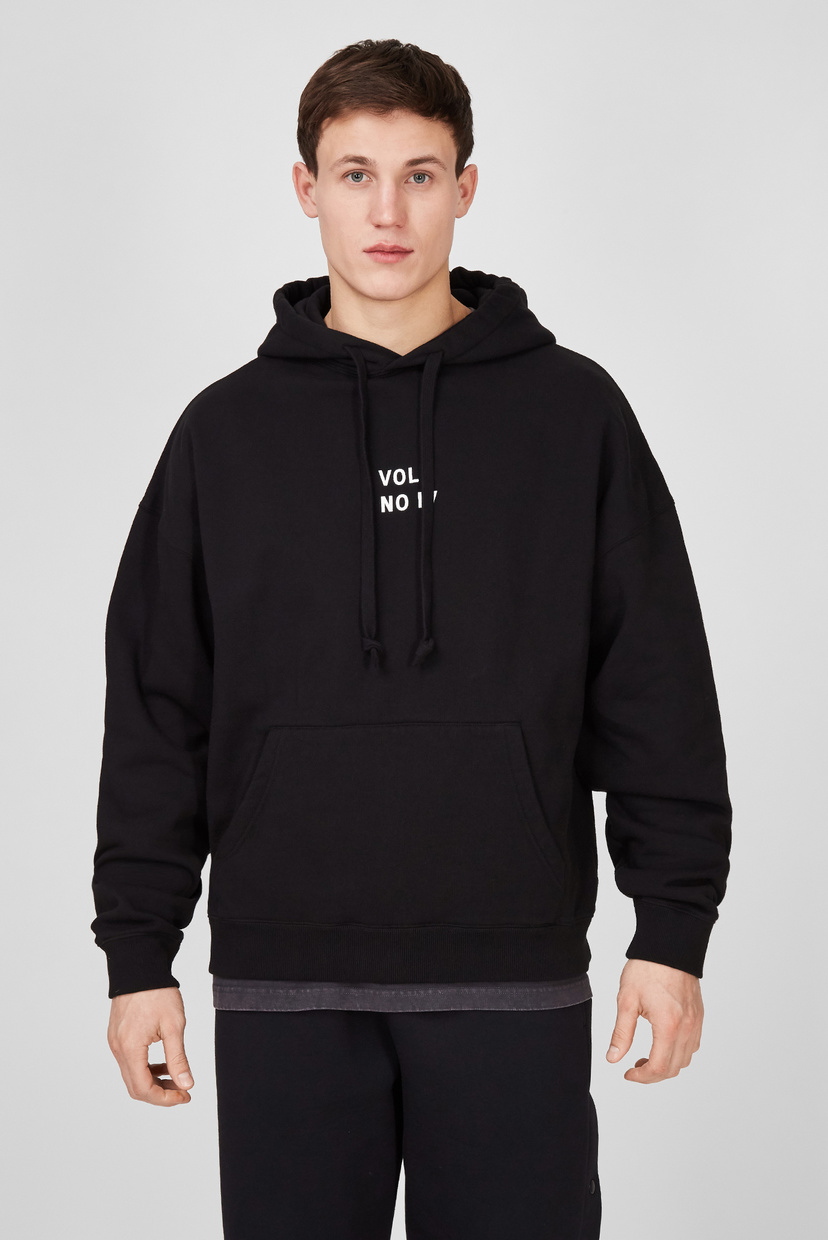 

Мужское черное худи Preach S 205975