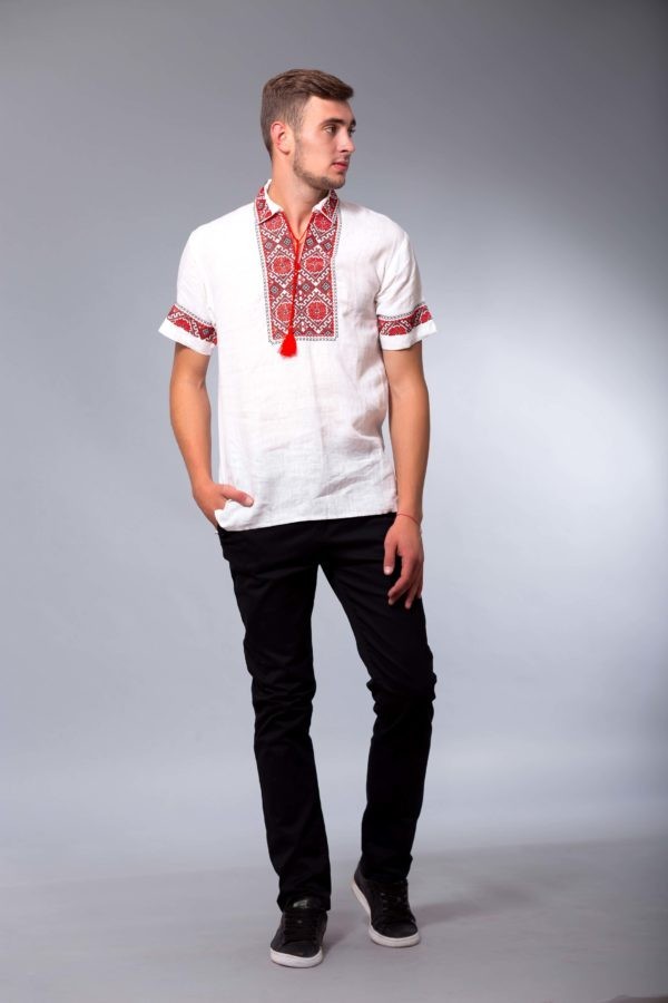 

Вышиванка Narodnyy Butik Мужская вышиванка Зоряна нич 3/4 рукав с воротом  Белая 2012, Вышиванка Narodnyy Butik Мужская вышиванка Зоряна нич 3/4 рукав с воротом 42 Белая 2012