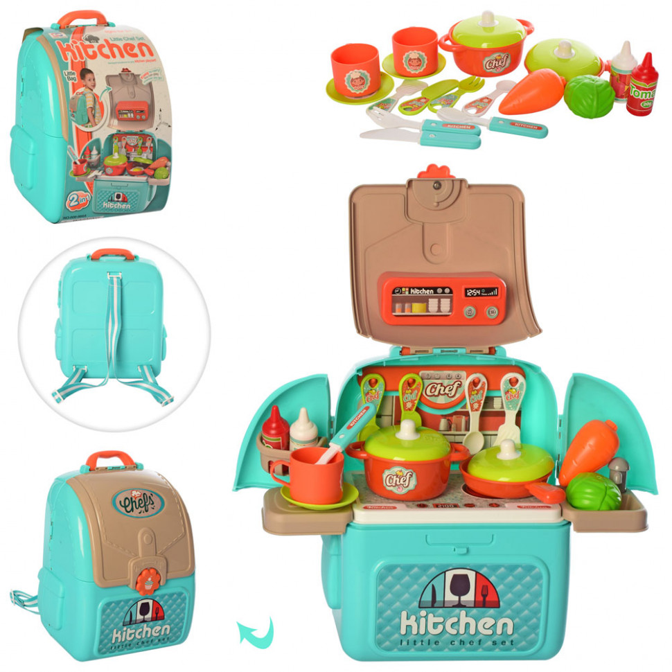 

Детский игровой набор Кухня Kitchen 008-966A с продуктами KTCH17423