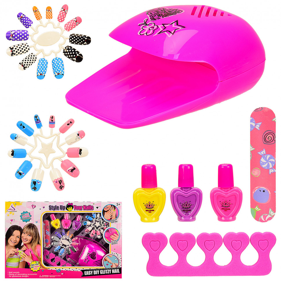 

Детский игровой набор для маникюра ToyJoy J-220 с наклейками