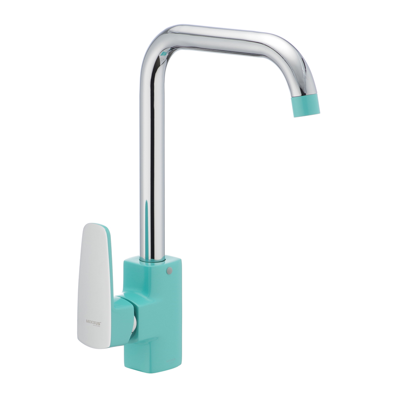 

Смеситель для раковины бирюзовый MIXXUS Missouri 014-G