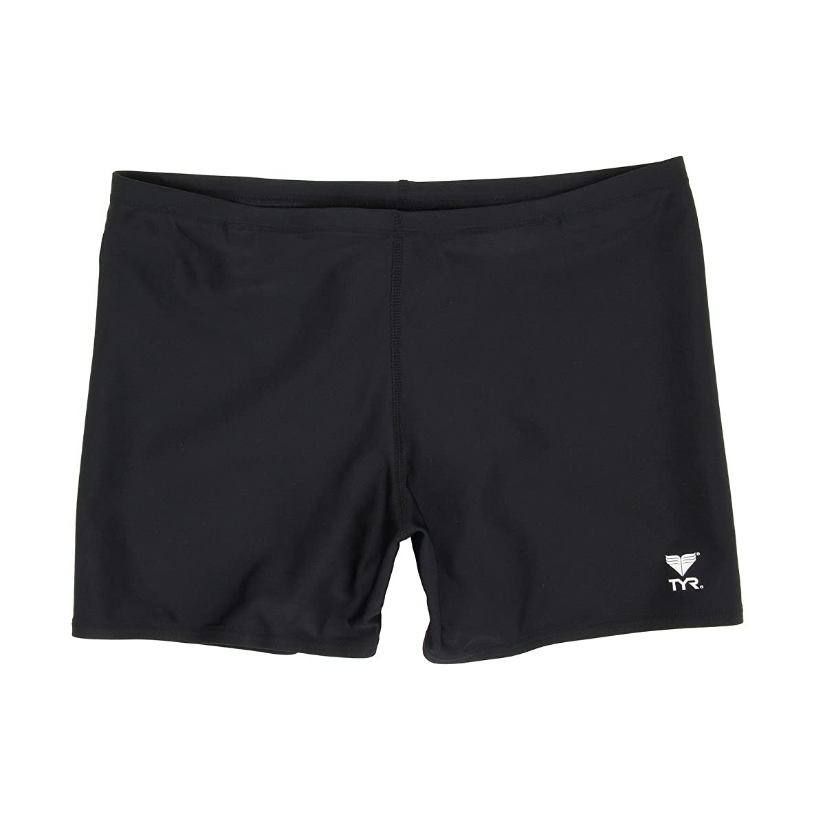 

Шорты для плавания TYR Male Solid Square Leg Black, 40W 32L