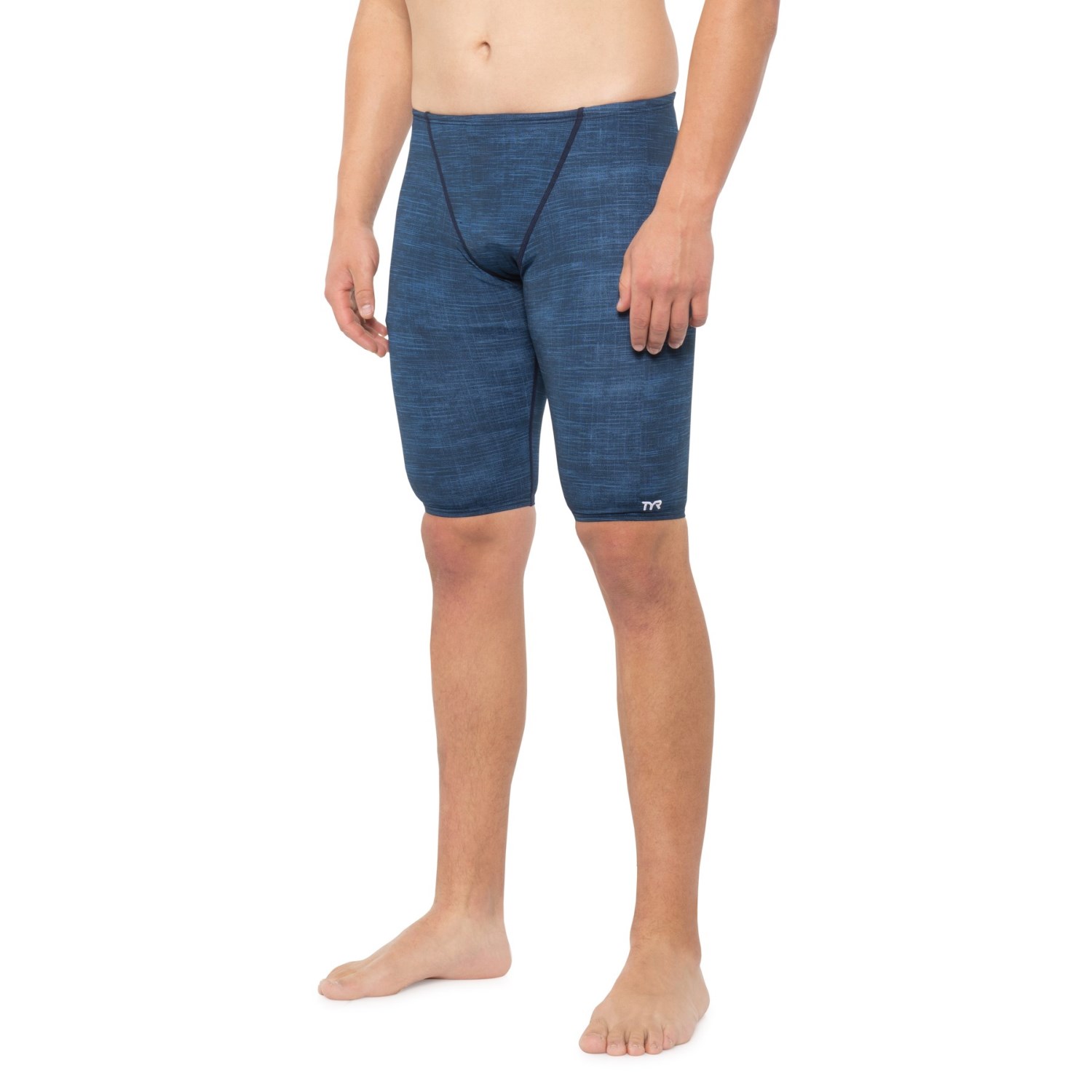 

Шорты для плавания TYR Sandblasted Jammer Swimsuit - UPF 50+ Navy, 36W 32L