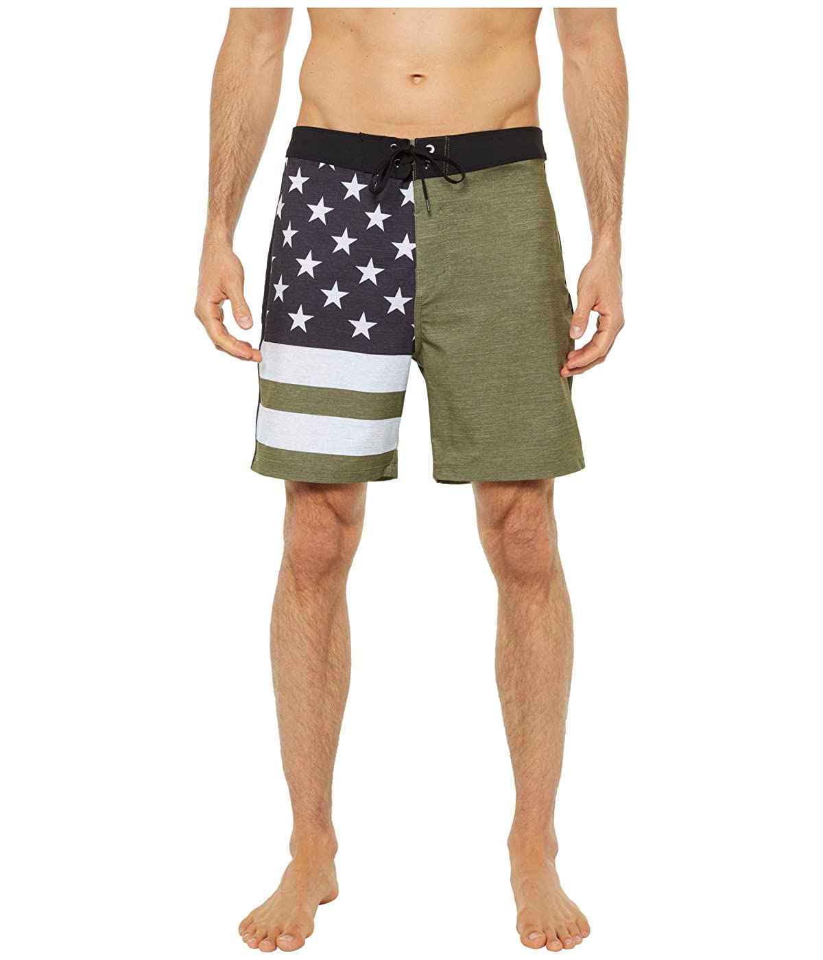 

Шорты для плавания Hurley 18" Phantom Patriot Boardshorts Medium Olive, 28W 32L