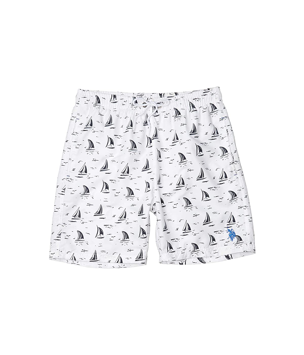 

Шорты для плавания U.S. POLO Sailboat Swim Shorts White, L (48)