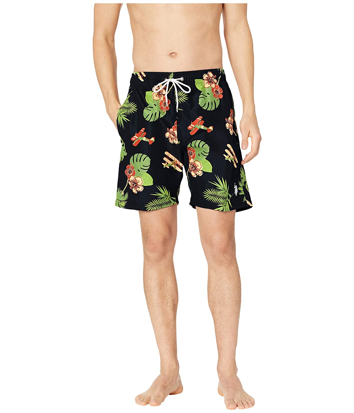 

Шорты для плавания U.S. POLO Vacation Plane Swim Shorts Black, S (44)