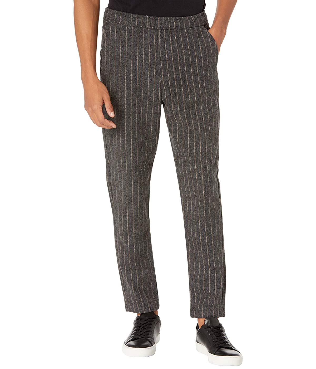 

Брюки NATIVE YOUTH Ryker Wool Striped Trousers Grey, 34W 32L