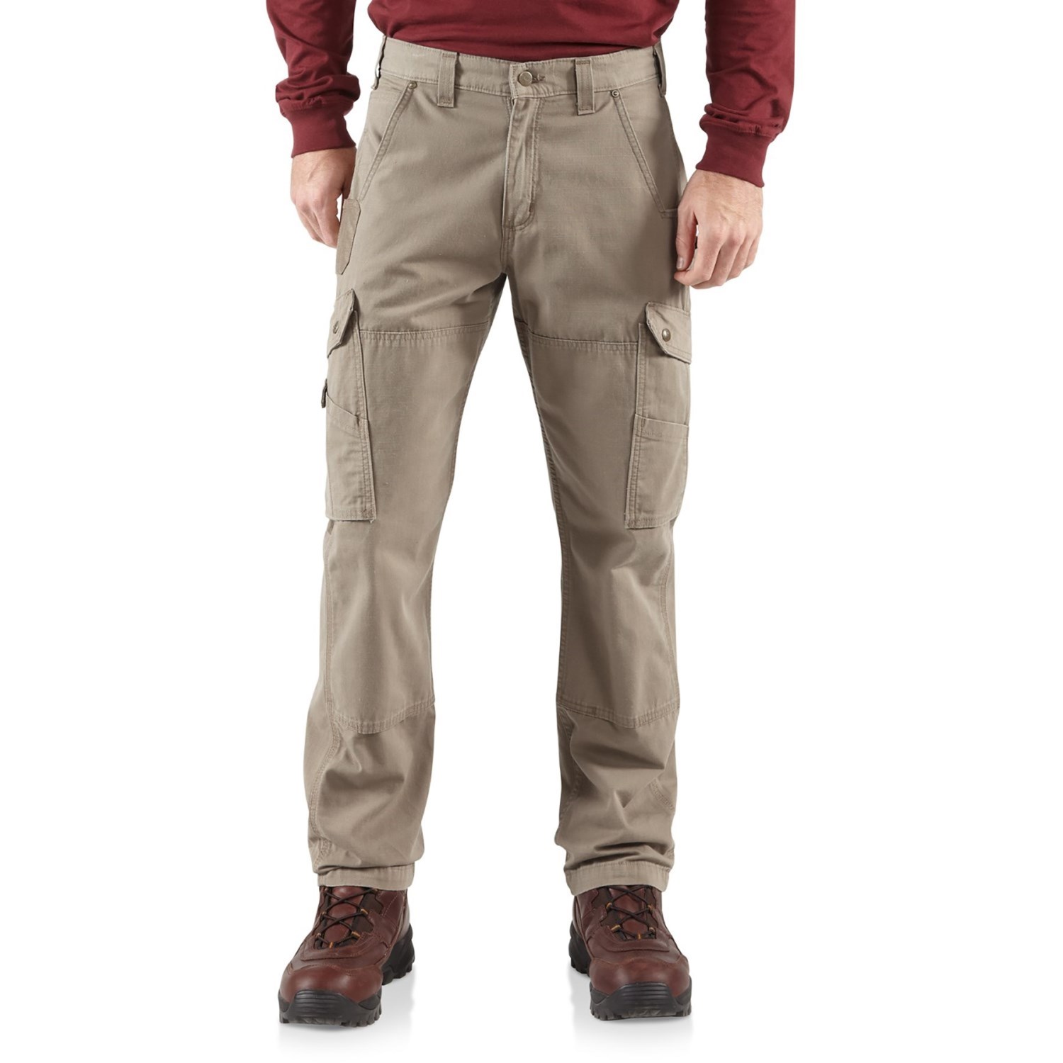 

Брюки Carhartt B342 Ripstop Double-Front Cargo Work - Relaxed Fit, Factory Seconds Desert, 36W 32L