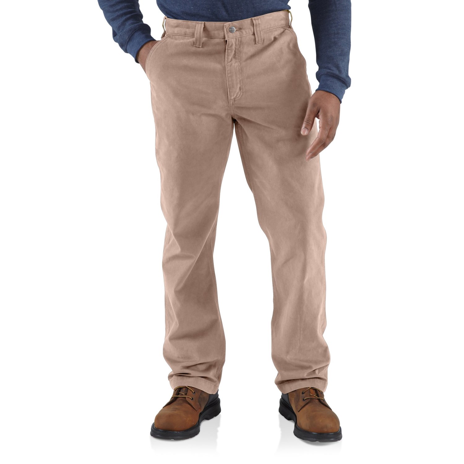 

Брюки Carhartt 100095 Rugged Work Khaki - Relaxed Fit, Factory Seconds Field Khaki, 42W 32L