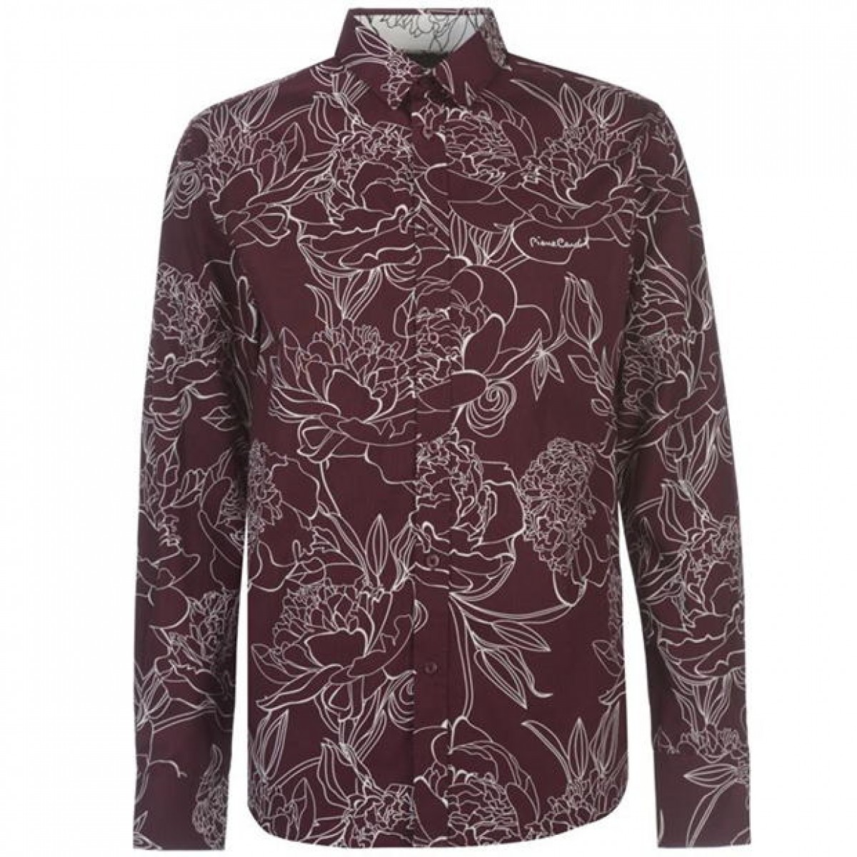 

Рубашка Pierre Cardin Large Floral Print Burgundy,  (46, Рубашка Pierre Cardin Large Floral Print Burgundy, M (46)