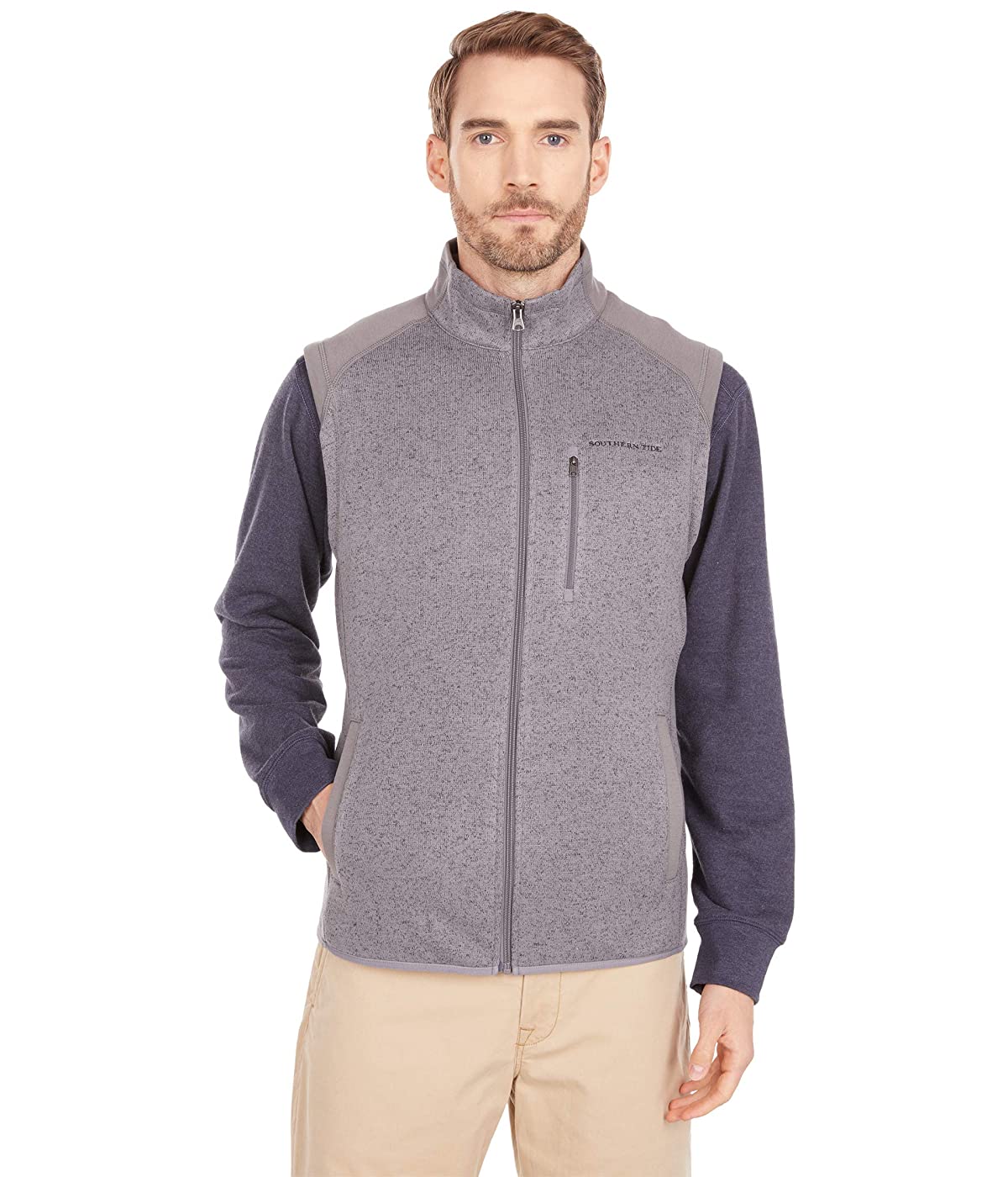 

Жилет утепленный Southern Tide Leadline Vest Heather Gunmetal, S (44)