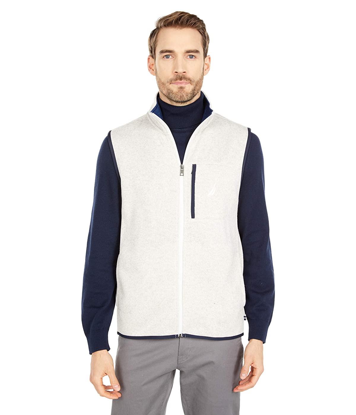 

Жилет утепленный Nautica Fleece Vest Oatmeal Heather, XXL (52)