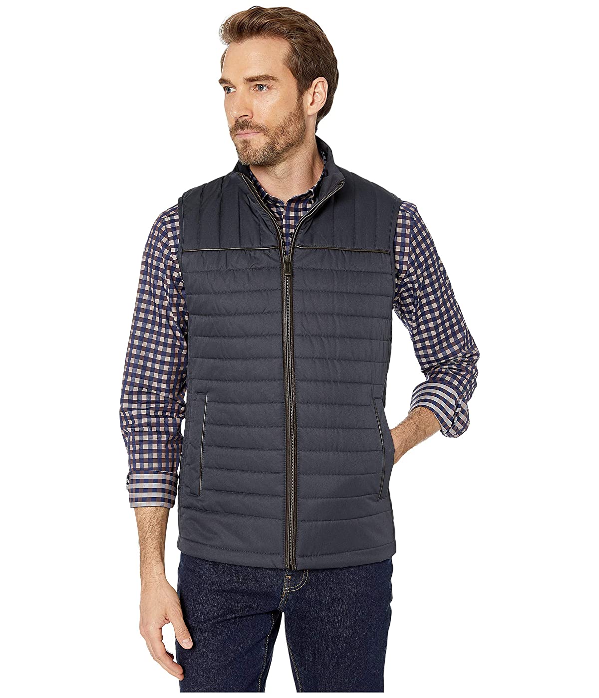 

Жилет утепленный Johnston Murphy Quilted Vest Navy, S (44)