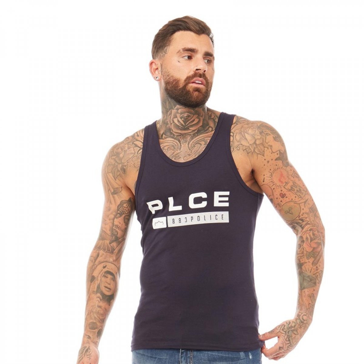 

Майка 883 Police Orgi Vest Navy Navy, S (44)