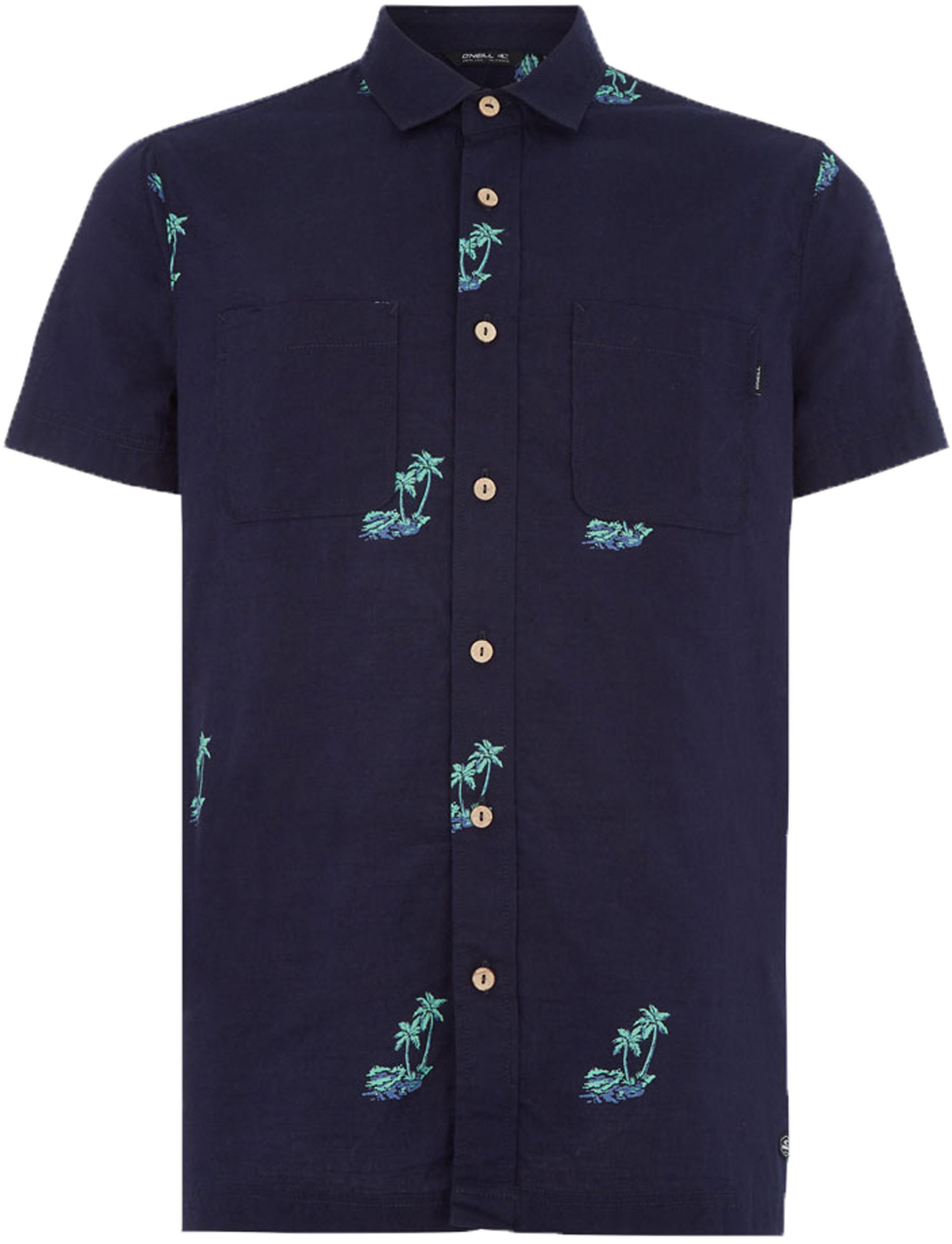

Рубашка O'Neill LM PALM AOP /SLV SHIRT,  (44, Рубашка O'Neill LM PALM AOP S/SLV SHIRT, S (44)