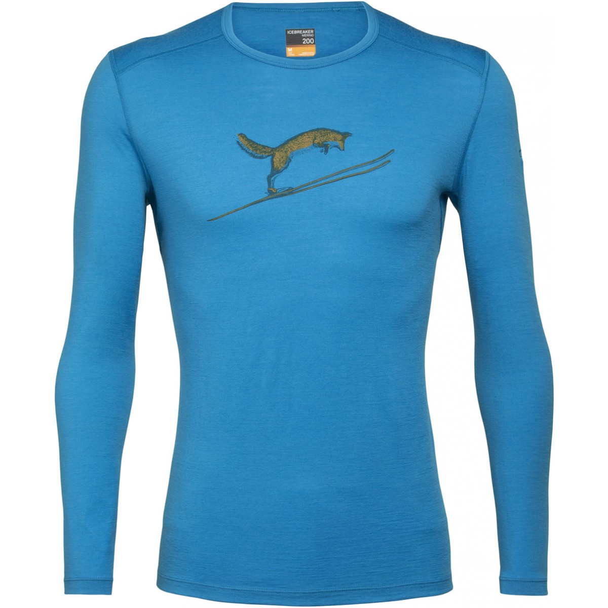 

Термолонгслив Icebreaker 200 OASIS LS CREWE FOX JUMP ,  (44, Термолонгслив Icebreaker 200 OASIS LS CREWE FOX JUMP , S (44)