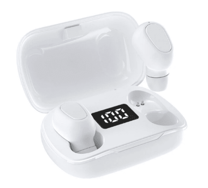 

Беспроводные наушники с микрофоном bluetooth наушники в кейсе TWS L21 Pro Белый