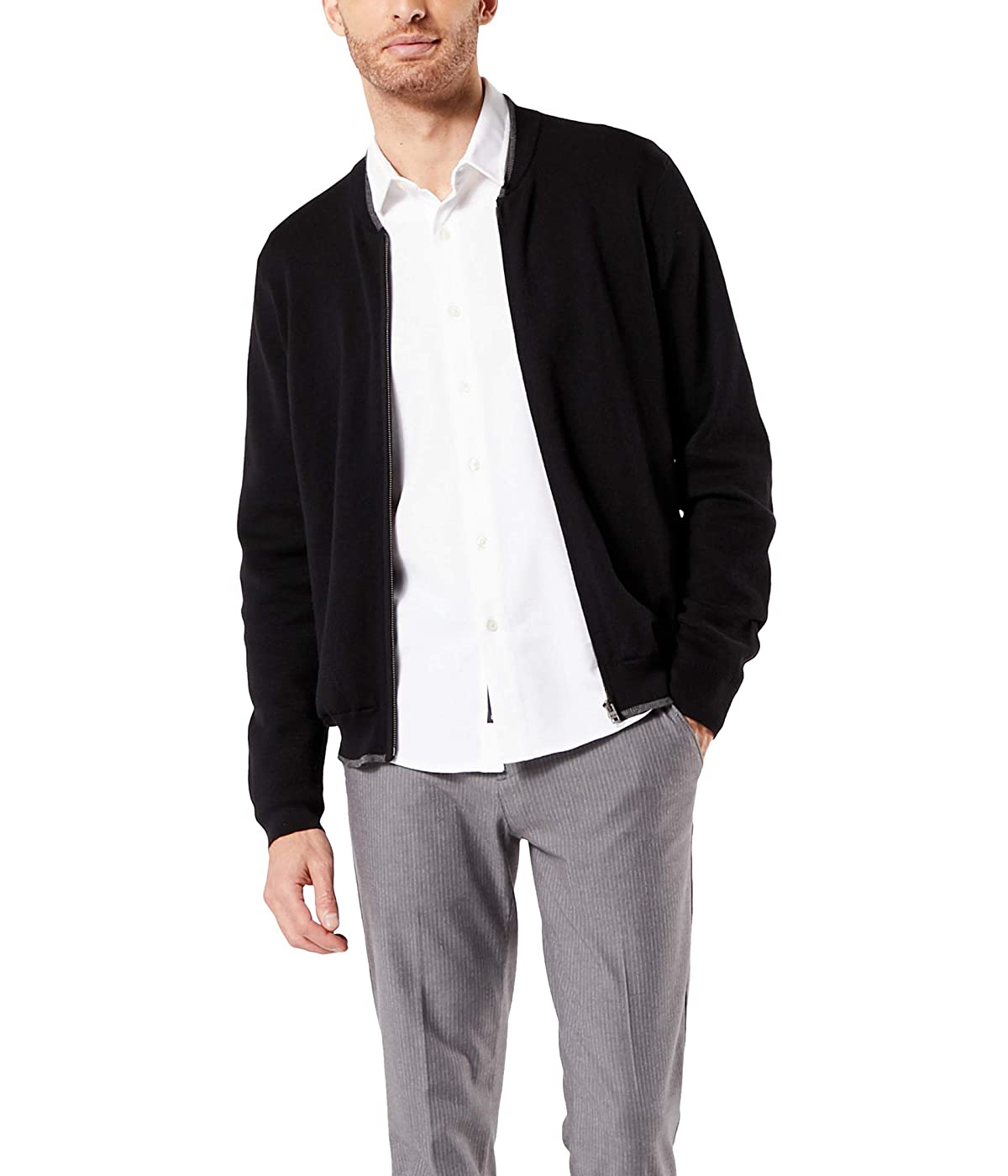 

Кардиган Dockers Bomber Jacket Mineral Black, XL (50)