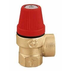 

Мембранний клапан CALEFFI 3/4"х8,0 бар ВВ