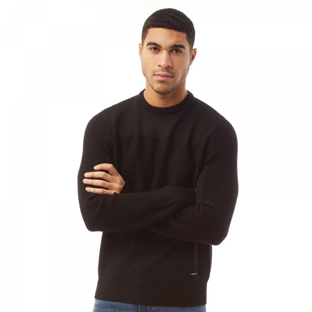 

Джемпер 883 Police Hillgat Neck Black Black, S (44)
