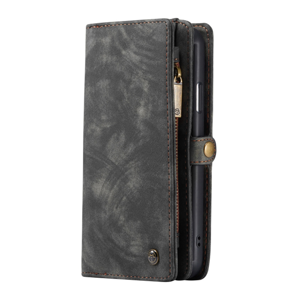 

Чехол-кошелек CaseMe Retro Leather для Apple iPhone 12 / 12 Pro, Black
