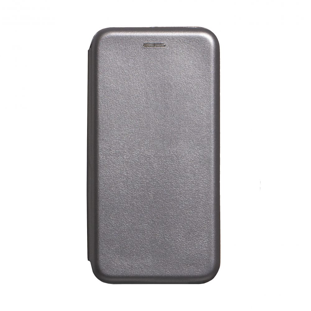Кожаный чехол-книжка Premium Edge для Realme 5 Pro Gray – низкие цены .