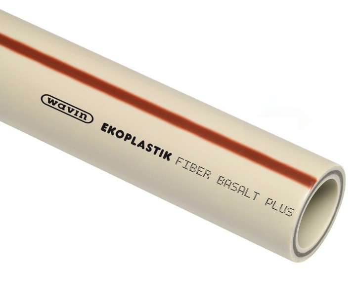 

Труба Wavin Ekoplastic FIBER BASALT PLUS S 4 / SDR 9 / PN 22 - 75мм
