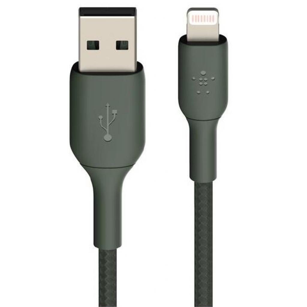 

Дата кабель USB 2.0 AM to Lightning 1.0m midnight green Belkin