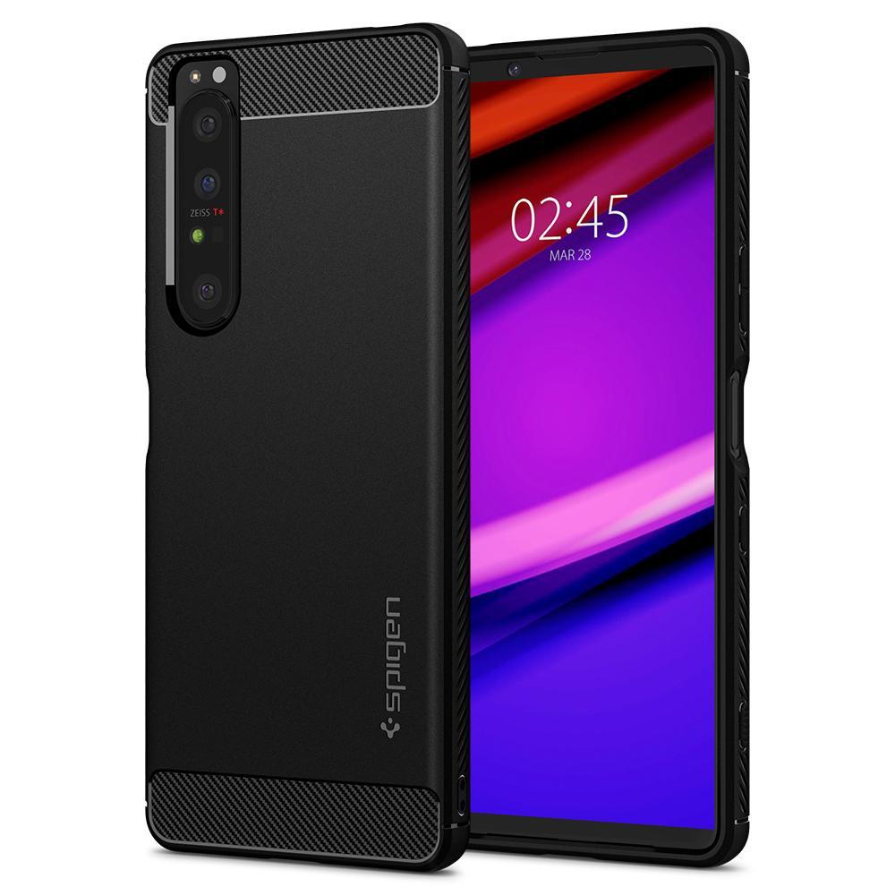 

Чехол Spigen Rugged Armor для Sony Xperia 1 III Matte Black