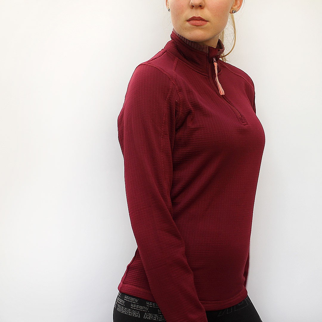 

Женская спортивная кофта Crivit Fleece размер М (40-42) бордовый
