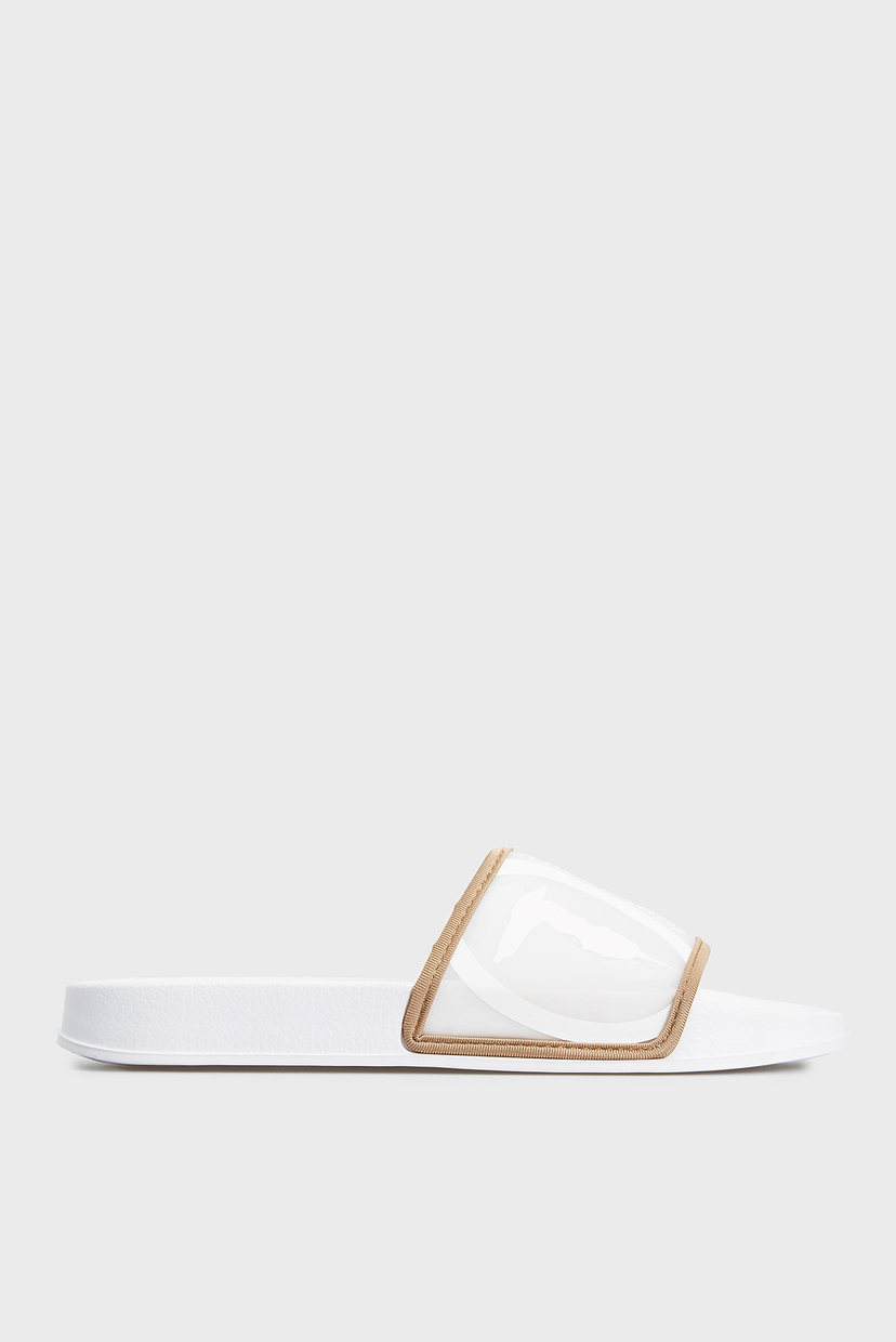 

Женские прозрачные слайдеры SNK SLIPPER FLAT RUBBER Trussardi 38 9Y099998/79A00655