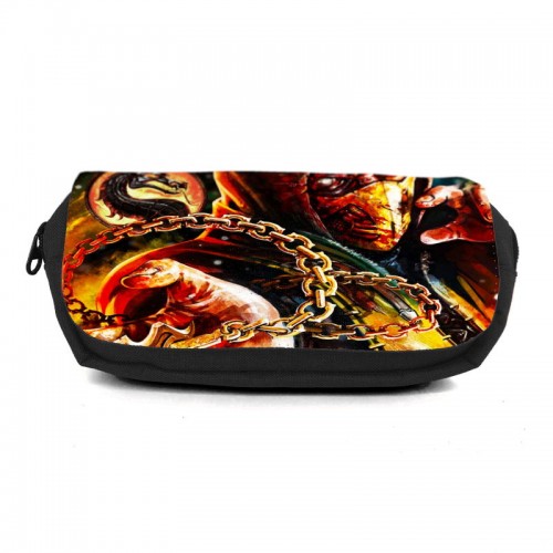 

Школьный пенал Мортал Комбат органайзер универсальный (Mortal Combat-001-4-black) черный