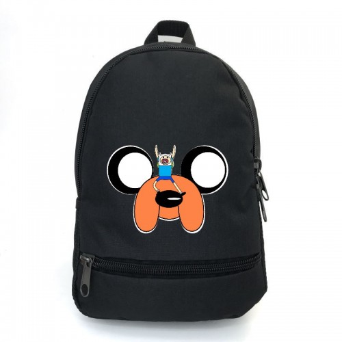 

Рюкзак Время Приключений подростковый (Adventure time 0010-black) черный